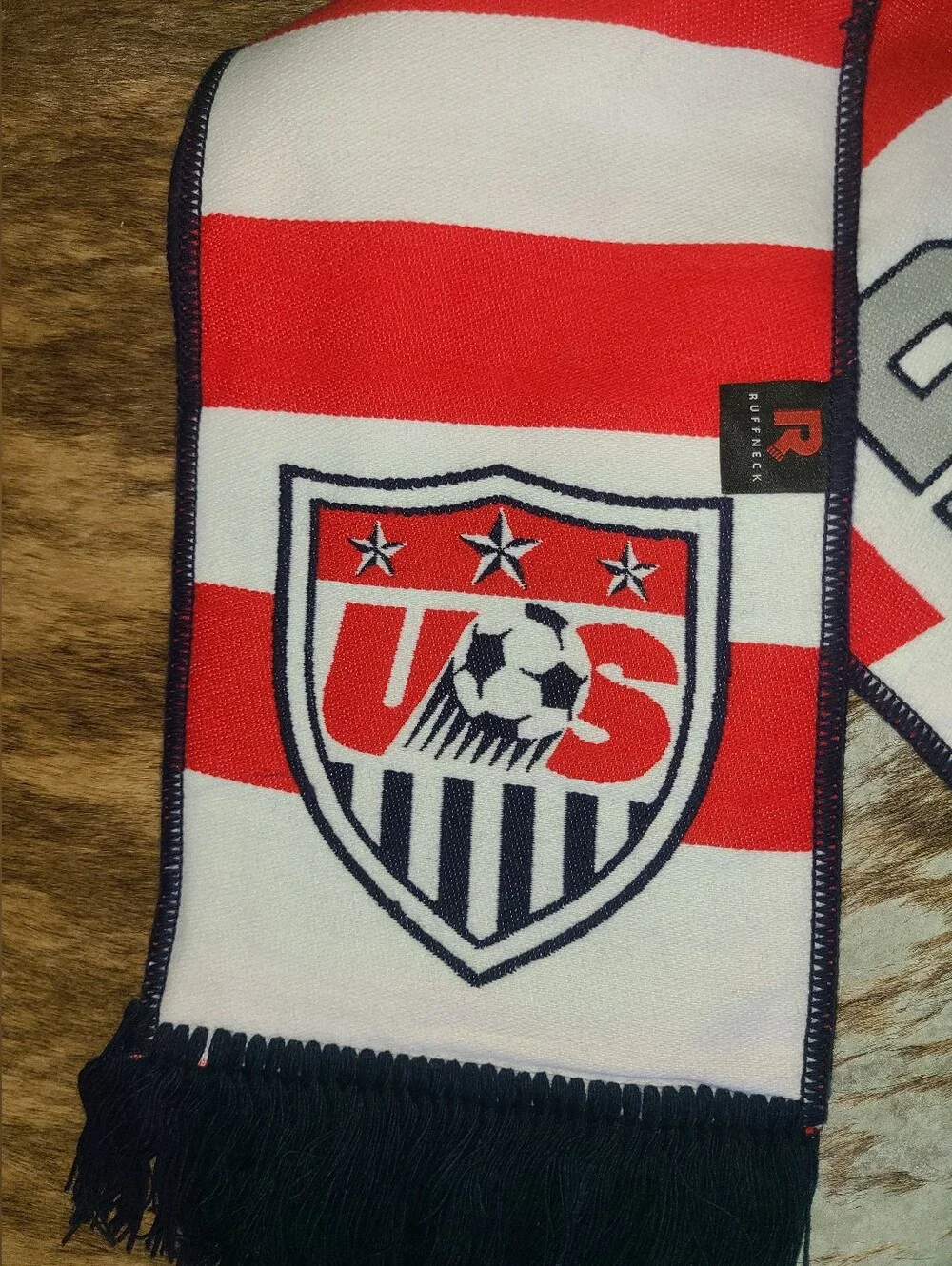US SOCCER SCARF
